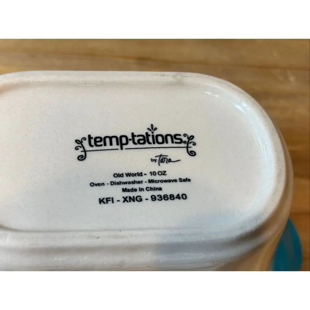 Temp-tations Easter Egg Hunt casserole baking dish w/lid 10oz